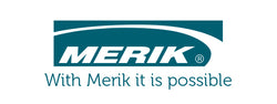 Merik logo with slogan 
