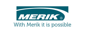 Merik logo with slogan "With Merik it is possible"